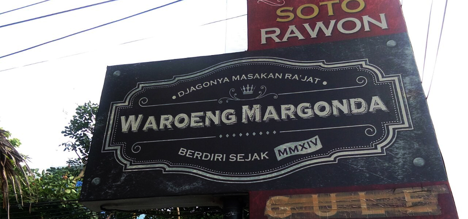  Waroeng Margonda, Djagonya Masakan Ra’jat
