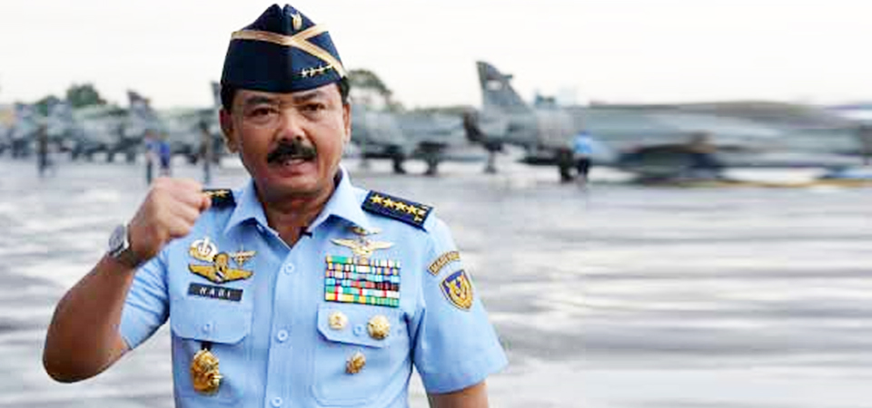  KSAU Marsekal Hadi Tjahjanto Calon Tunggal Panglima TNI