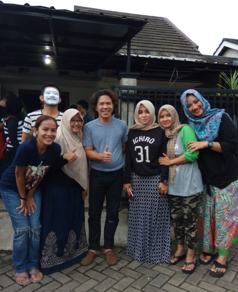Septian Dwi Cahyo “Silaturahmi Seni Pantomime” di Madya Lestari