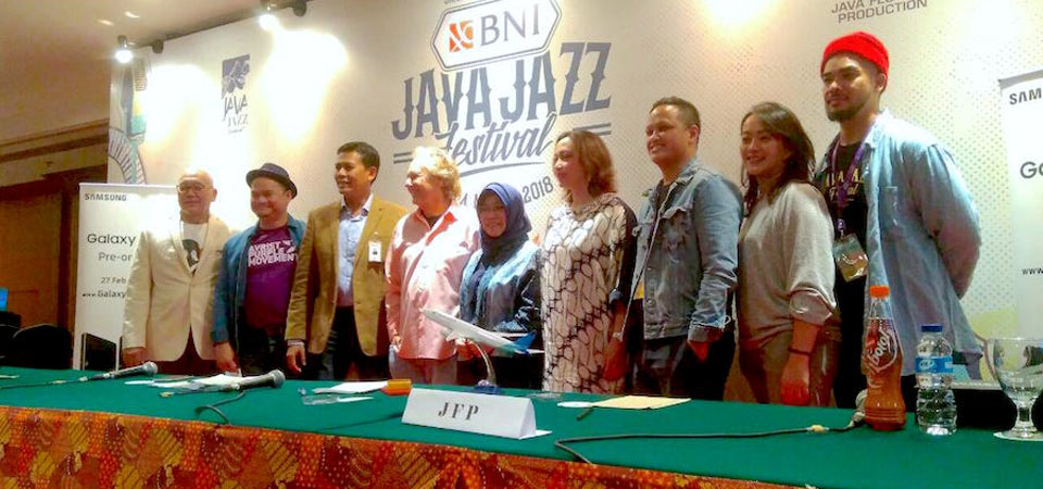  Java Jazz Festival 2018 Usung Tema Vintage 60-an