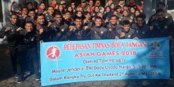 Tim Handball Indonesia Uji Coba ke Thailand