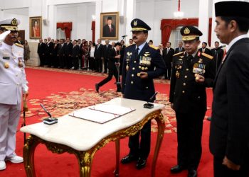 Presiden Lantik Siwi Sukma Adji Sebagai KSAL