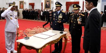 Presiden Lantik Siwi Sukma Adji Sebagai KSAL