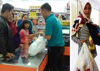Asyiknya Belanja di Swalayan Saruni Jaya