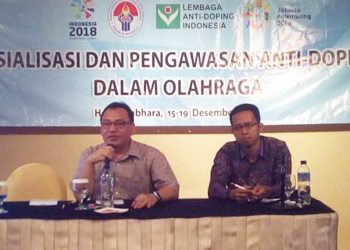 LADI Uji Doping Atlet Pelatnas Asian Games