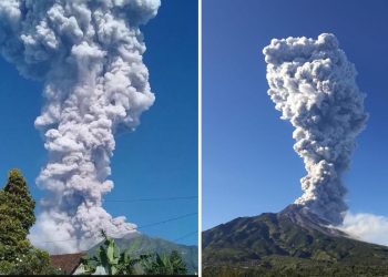 Letusan Gunung Merapi Tidak Berbahaya