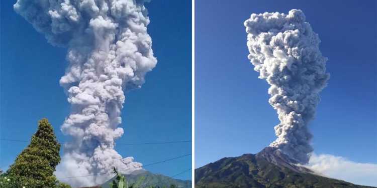Letusan Gunung Merapi Tidak Berbahaya
