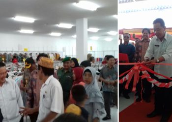 Launching Swalayan Saruni Jaya, Diserbu Konsumen
