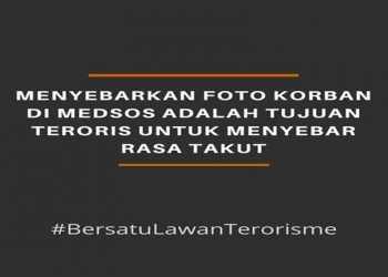 Warga Diajak #BersatuLawanTerorisme