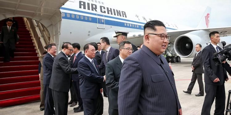 Melacak Rute Pesawat Tiongkok yang Antar Kim Jong-un dari Pyongyang ke Singapura