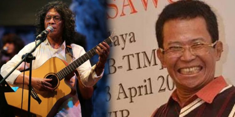 Musisi Ari Malibu dan Komedian Nurbuat Tutup Usia