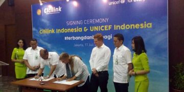 Citilink Luncurkan Kampanye #TerbangdanBerbagi Bersama UNICEF