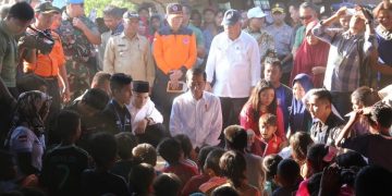 Presiden Jokowi Tengok Korban Gempa NTB
