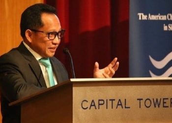 Kapolri Bicara di International Business Forum Singapura