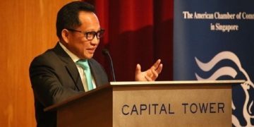 Kapolri Bicara di International Business Forum Singapura
