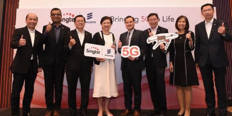 Singtel & Ericsson akan luncurkan percontohan 5G Singapura akhir 2018 ini