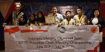 Indonesia Borong Medali Dalam Philipphine Open Memory Championship