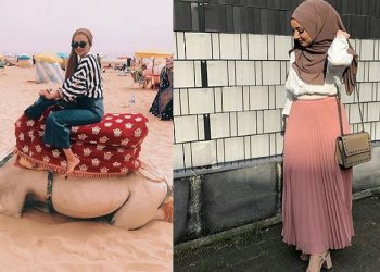 Gadis-gadis berjilbab yang bisa Anda ikuti untuk saran gaya fesyen