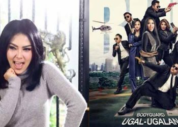 Syahrini tak Baca Seluruh Skenario di Film ‘Bodyguard Ugal Ugalan’