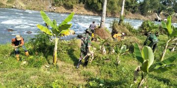 Giat Satgas Citarum Harum Sektor-10 Tetap Berlangsung Saat Idul Adha