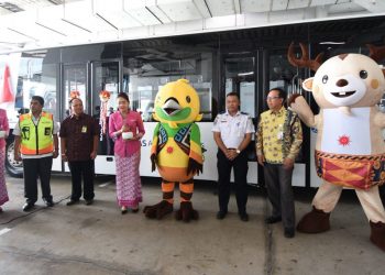 JAS Airport Services Operasikan Lima Apron Bus Lantai Rendah di Bandara Soetta