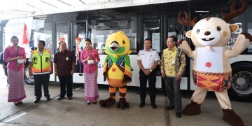 JAS Airport Services Operasikan Lima Apron Bus Lantai Rendah di Bandara Soetta
