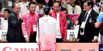 Disaksikan Presiden, Penampilan Lindswell Hasilkan Medali Emas