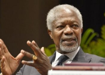 Mantan Sekjen  PBB dan Pemenang Nobel Kofi Annan Meninggal