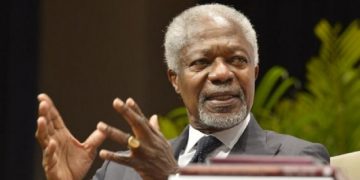 Mantan Sekjen  PBB dan Pemenang Nobel Kofi Annan Meninggal