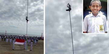 Pemanjat Tiang Bendera itu Dapat Beasiswa Hingga Sarjana