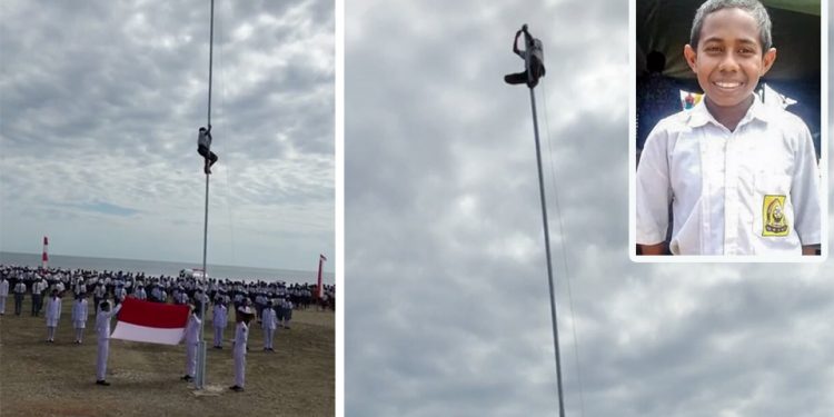 Pemanjat Tiang Bendera itu Dapat Beasiswa Hingga Sarjana