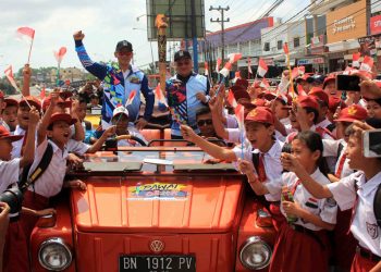 Sukacita Masyarakat Bangka Belitung Sambut Obor Asian Para Games 2018