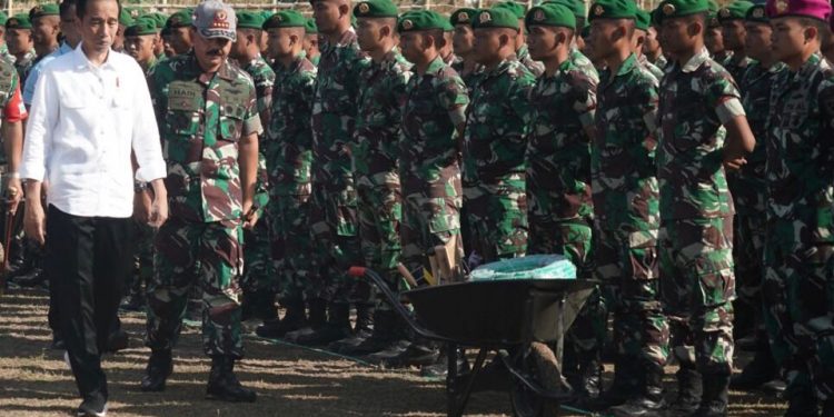 Presiden Jokowi Hadiri Apel Siaga “NTB Bangun Kembali”