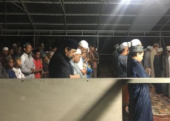 Masjid Cepat di Pengugsian