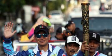 Hari Ini Api Obor Asian Para Games Lalui Garis Khatulistiwa