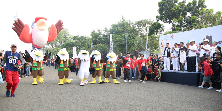  10.000  Peserta Parade Momo, Bukti Dukungan Penuh untuk Asian Para Games2018