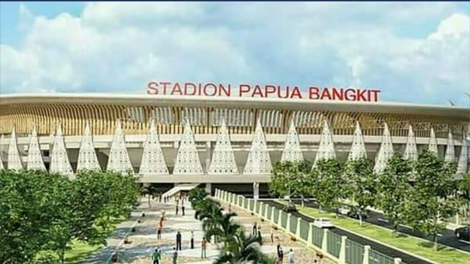  Stadion Termegah Kedua Ada di Papua
