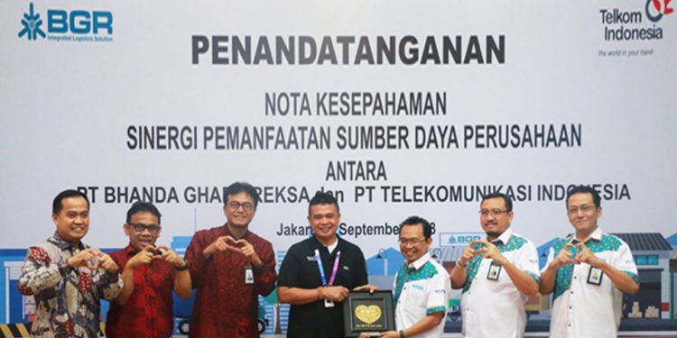 Perkuat Bisnis Logistik, BGR Gandeng Telkom
