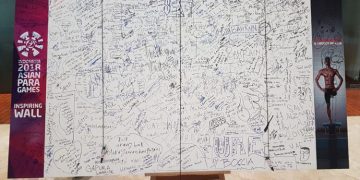 Tinggalkan Indonesia, Atlet Disabilitas Torehkan Tulisan Inspiratif di Wall of Fame