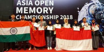 Luar Biasa!Tim Olimpiade Memory Indonesia Raih 31 Medali Dalam Asia Open Memory Championship2018