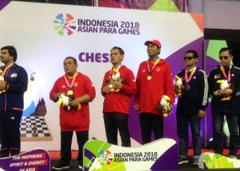 ‘Pesta Emas’ di Catur,  Indonesia Juara Umum