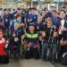 Tangis Haru hingga Flash Mob Warnai Pelepasan Kontingen Asian Para Games 2018