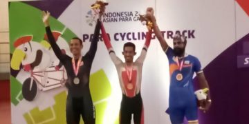 M Fadli Ukir Sejarah Jadi Peraih Emas Pertama Balap Sepeda