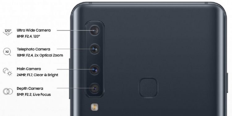 Keren, Samsung Galaxy A9 Bakal Hadir dengan 4 Kamera