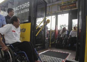 TransJakarta Siapkan 300 Bus Ramah Disabilitas