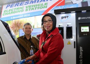 BPPT Luncurkan Stasiun Pengisian Daya Mobil Listrik