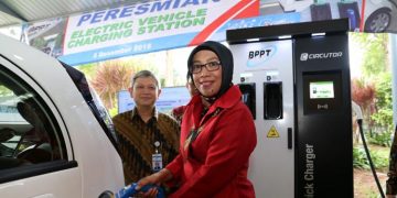 BPPT Luncurkan Stasiun Pengisian Daya Mobil Listrik
