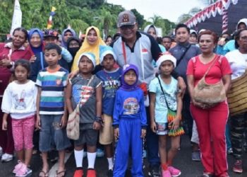 Kepada Laut, Anak Pegunungan Tengah Menitip Pesan