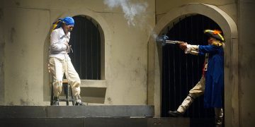 Pentas Montserrat Teater Alam, “Asu Tenan”