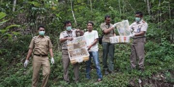 3175 Burung yang Hendak Diselundupkan Diamankan di Bakaheuni